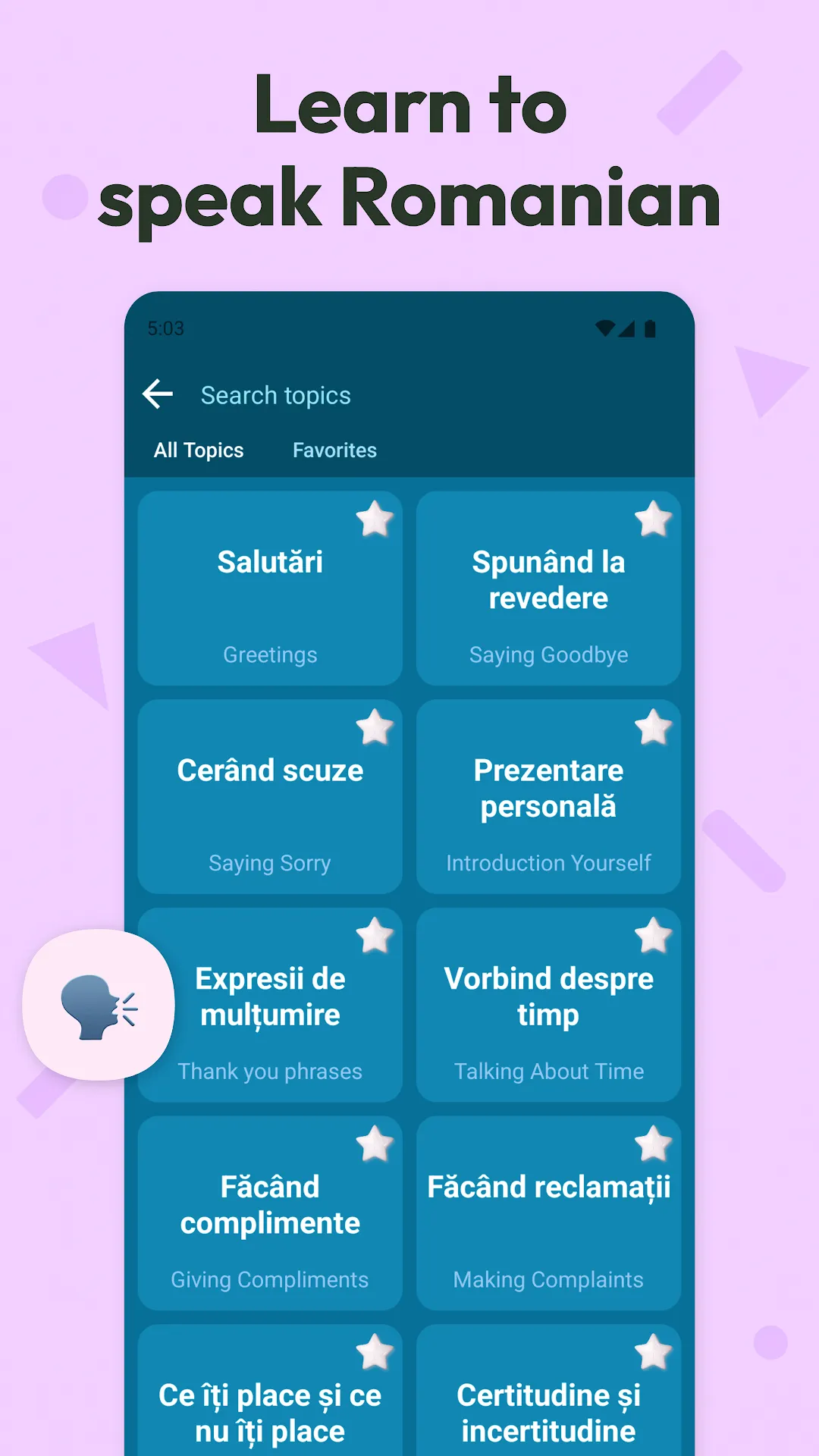 Learn Romanian For Beginners screenshot 3